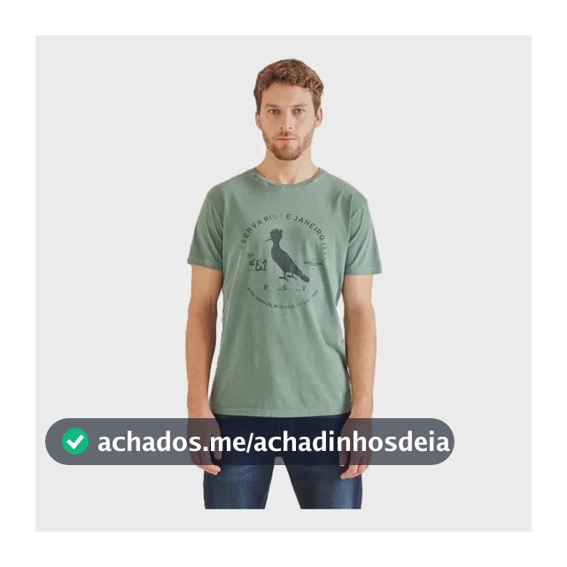 Camiseta Sb Algodão Carimbo Gaze Reserva