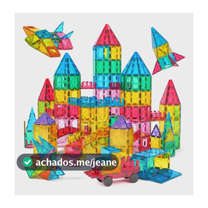 Blocos De Montar Brastoy Construção Brinquedo 130 Peças 130