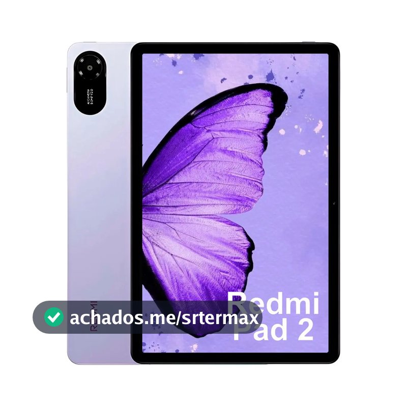 Tablet Xiaomi Redmi Pad 2 11, 8 GB, 256 GB, Wi-Fi, roxo lavanda