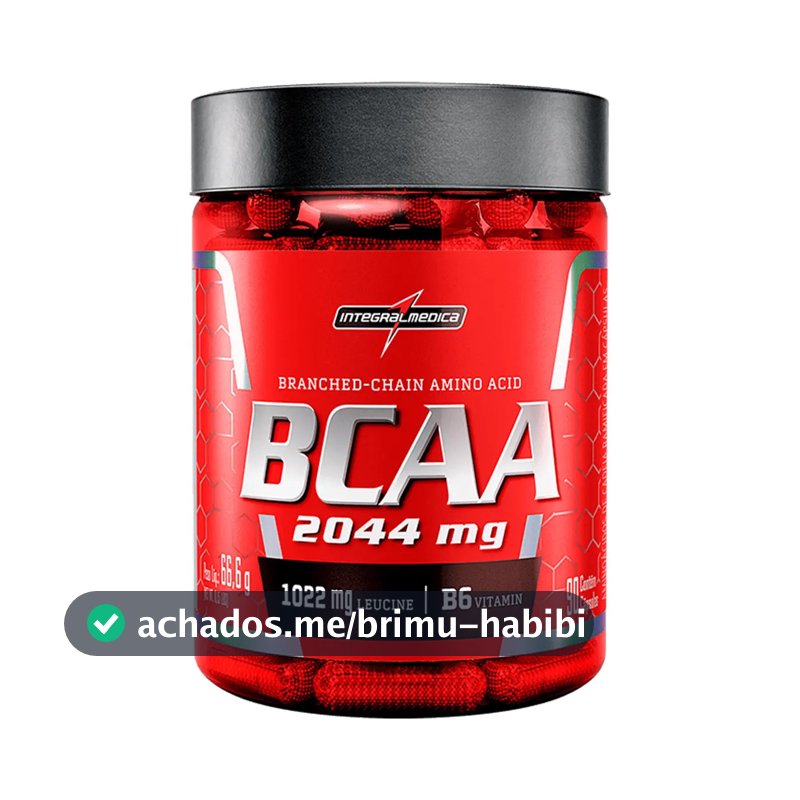 BCAA 2044mg Integralmédica BCAA 2044mg 90 Cápsulas
