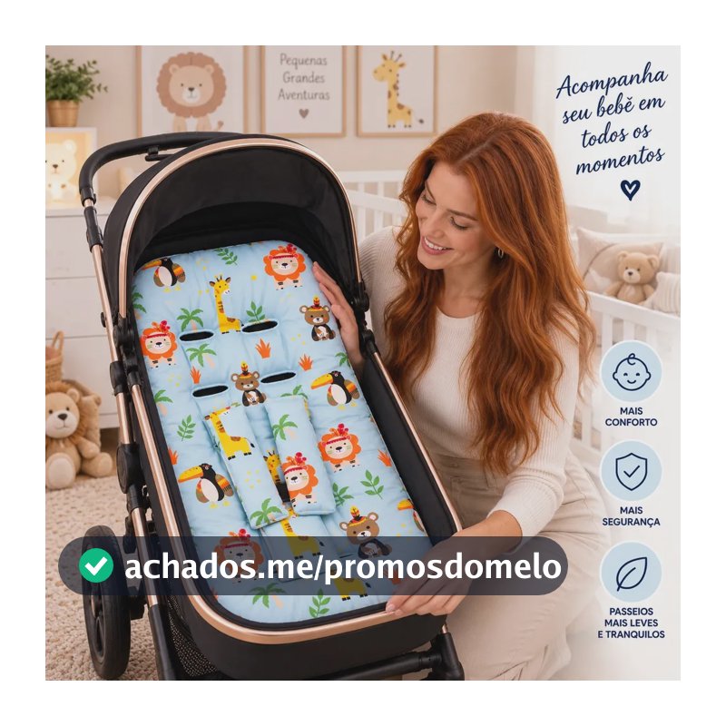 Colchonete Almofada Para Os Carrinho Safari Joli
