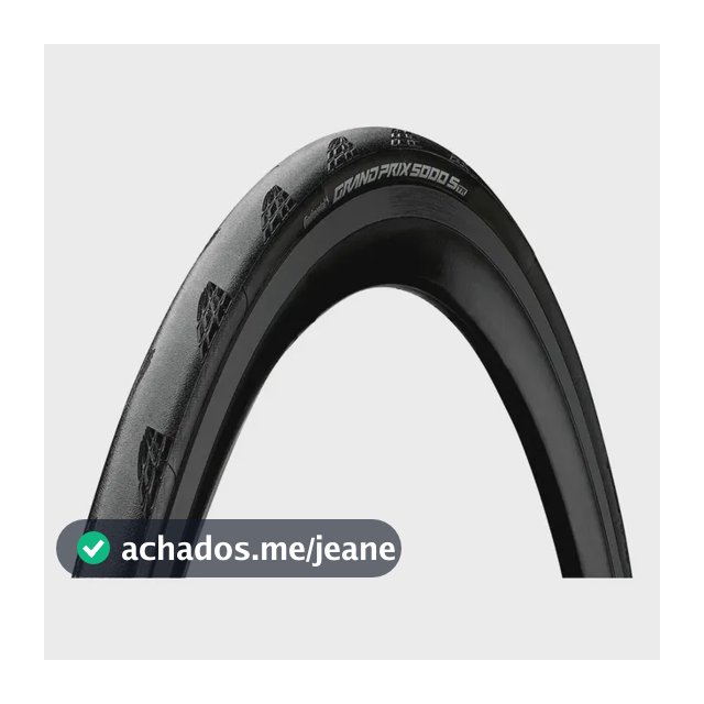 Pneu Continental Grand Prix 5000 700x25 S Tr Tubeless 220tpi Cor Preto