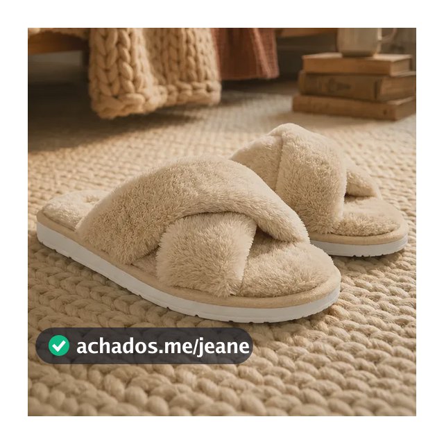 Pantufa Feminina Chinelo De Quarto Macio E Aconchegante
