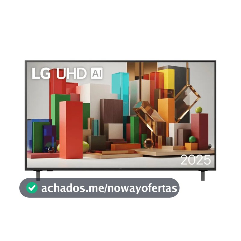 Smart TV Profissional 4K 55" LG UHD 55AU801 Processador α7 AI Ger8 Super Upscaling Google Cast Alexa Integrado Controle AI Smart Magic WebOS 25