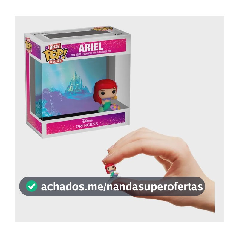 Bitty Pop! Deluxe Disney - Ariel No Fundo Do Mar
