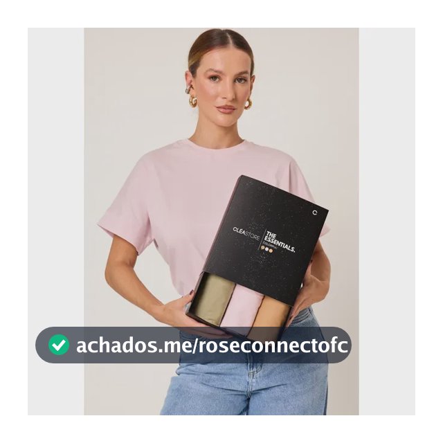 Kit 3 T-shirts Oversized Colorful Algodão Cléa Store Rosa Claro/verde Oliva/caramelo M
