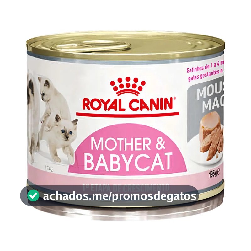 Alimento Royal Canin Feline Health Nutrition Mother & Babycat Para Gato Gatinho De Raça Todos Os Tamanhos De 195 G