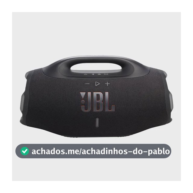 Caixa De Som Bluetooth JBL Boombox 4 PRETA