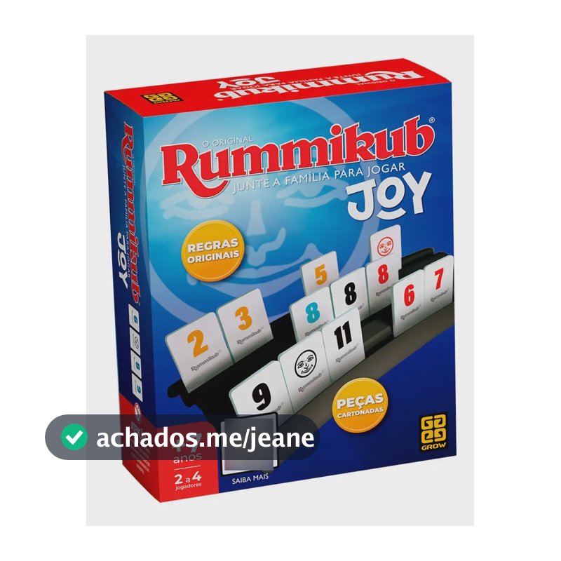 Jogo Rummikub Joy - Grow - 4410