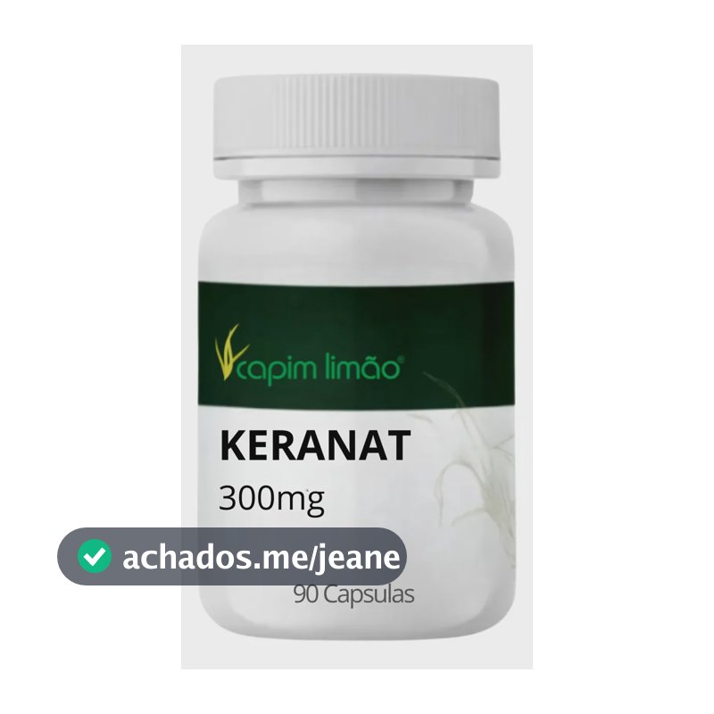 Keranat 300mg - 90 Cápsulas Sem Sabor