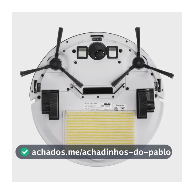 Robô Aspirador Rcv 1 sar Branco 127/220v