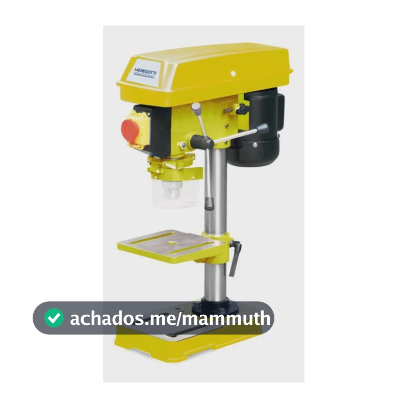 Furadeira De Bancada Menegotti Mfb-16 Mandril 5/8 500w