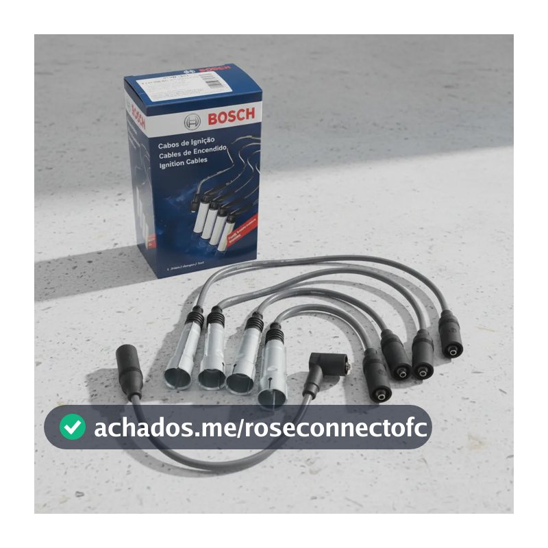 Cabo Vela Bosch Gol Parati Passat Saveiro 1.6 1.8 Ap Preto
