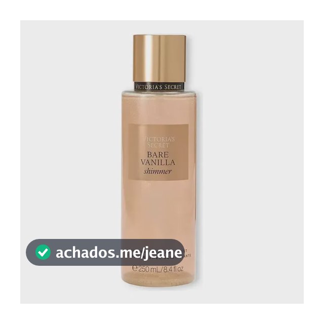 Body Splash Victoria's Secret Bare Vanilla Shimmer 250ml Original