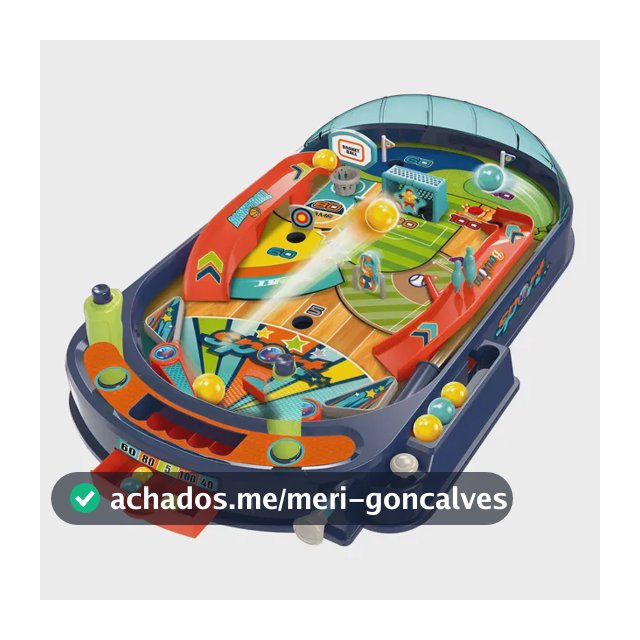Jogo Infantil Pinball De Mesa Brinquedo Clássico Maxi Toys