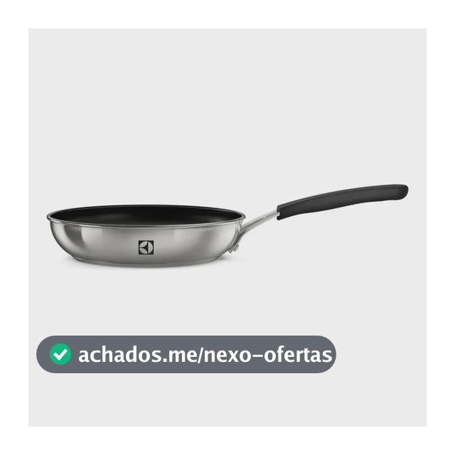 Electrolux Frigideira Aço Inox Antiaderente Design 20cm Cor Prateada