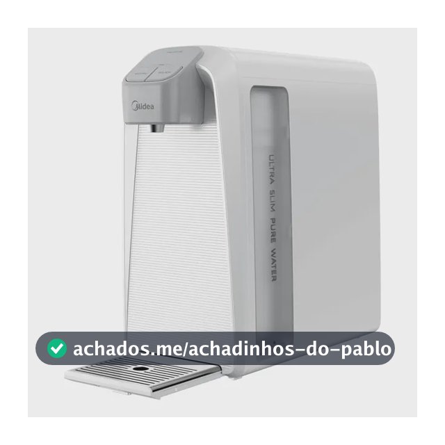 Purificador De Água Slimpure Branco Midea Branco