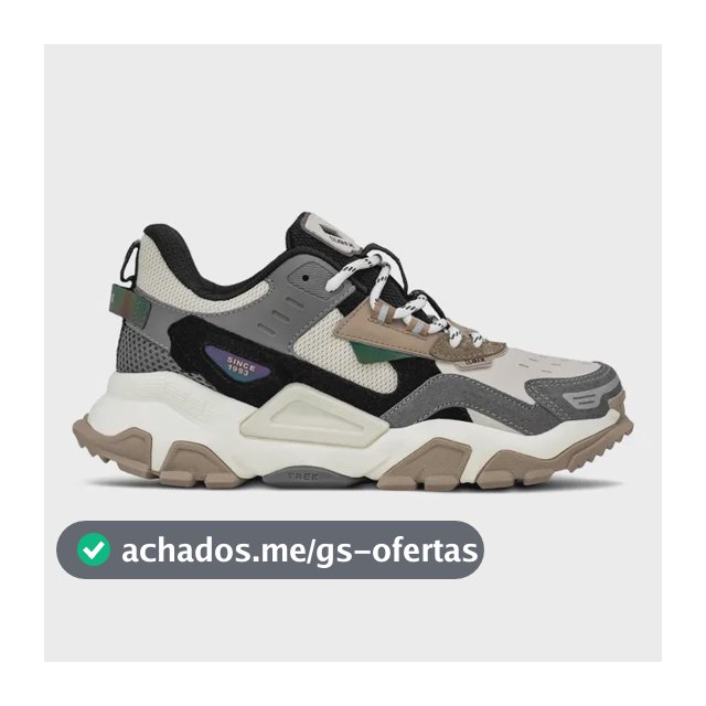 Tênis Qix Trek Original - Masc/fem - Todas As Cores + Nf Bege Grafite 38 Br
