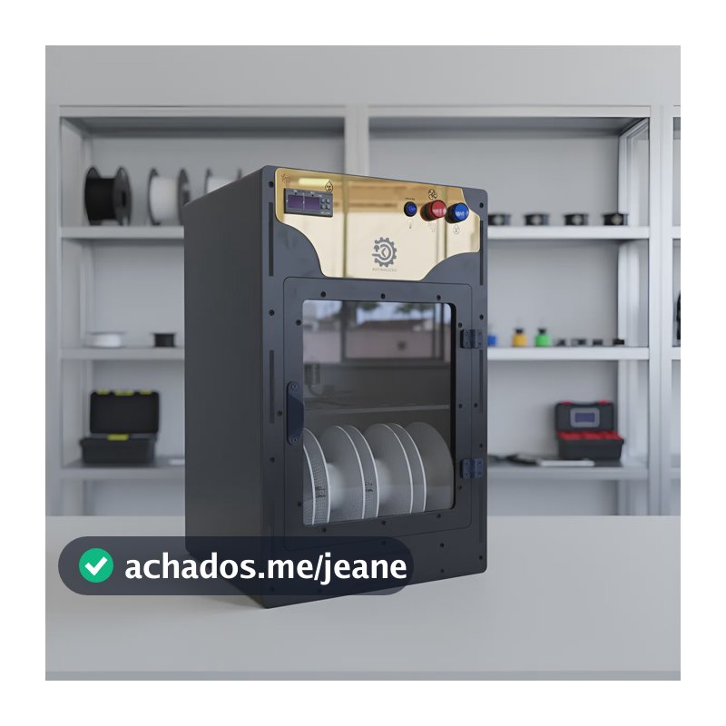 Estufa Secadora Filamento Pla Petg Abs Impressora 3d 8 Rolos