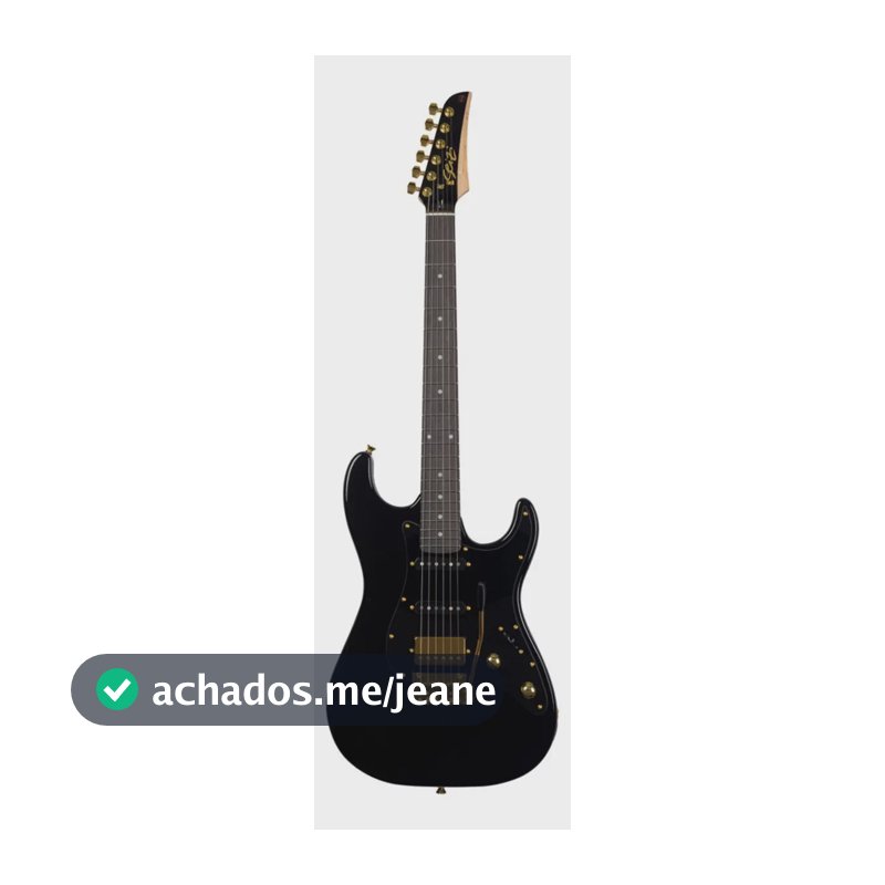 Guitarra Seizi Katana Musashi Hss Ltd Ed Gold Black