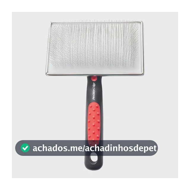 Rasqueadeira Plana Grande Cerdas Altas Precision Edge G 17mm