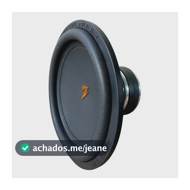 Subwoofer Zetta Audio M-12 450W RMS 12 Polegadas 4 Ohms Preto
