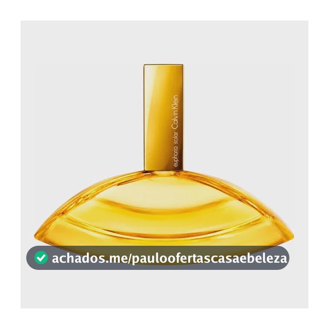 Calvin Klein Euphoria Solar Elixir Parfum - Perfume Feminino 100ml