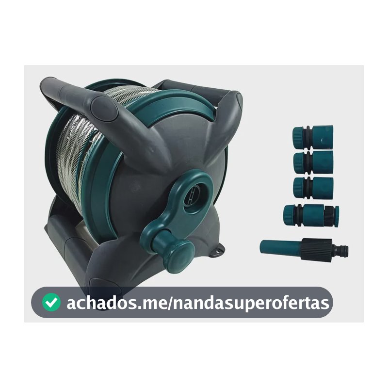 Kit Mangueira Water Nâ Go Member's Mark Verde E Cinza