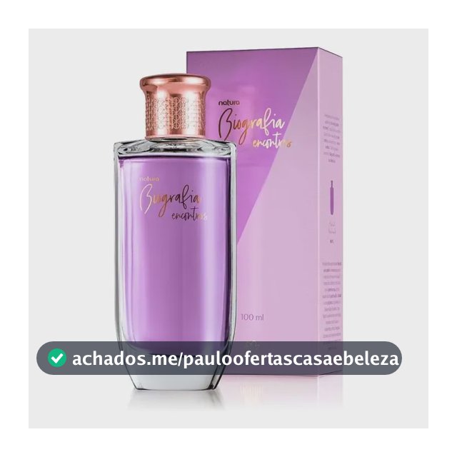 Desodorante Colônia Biografia Encontros Feminino 100 Ml
