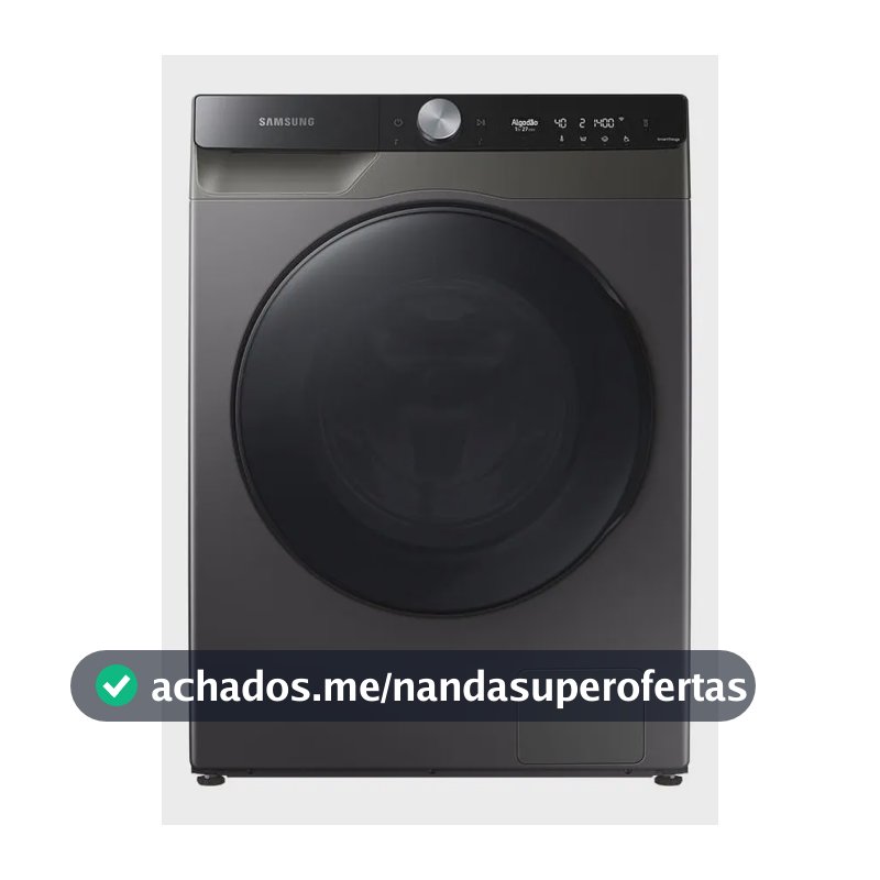 Lava E Seca Samsung Wd11t 11kg Inox Look 12 Programas De Lavagem