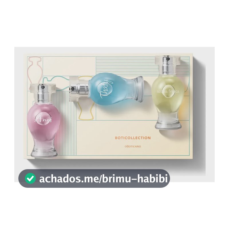 Mini Kit Presente Boticollection (3 Itens)