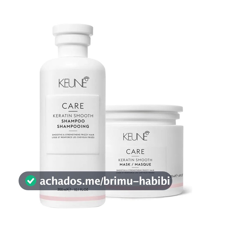 Kit Keune Care Keratin Smooth Shampoo Mask