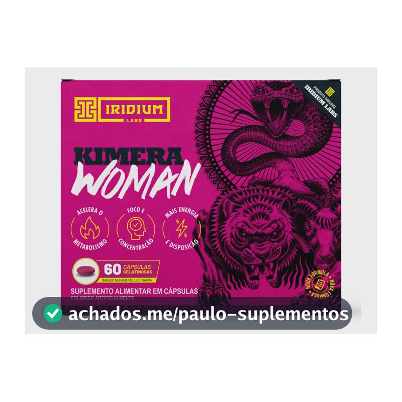 Cafeína Iridium Labs Termogênico em cápsula Sem sabor de 60 un