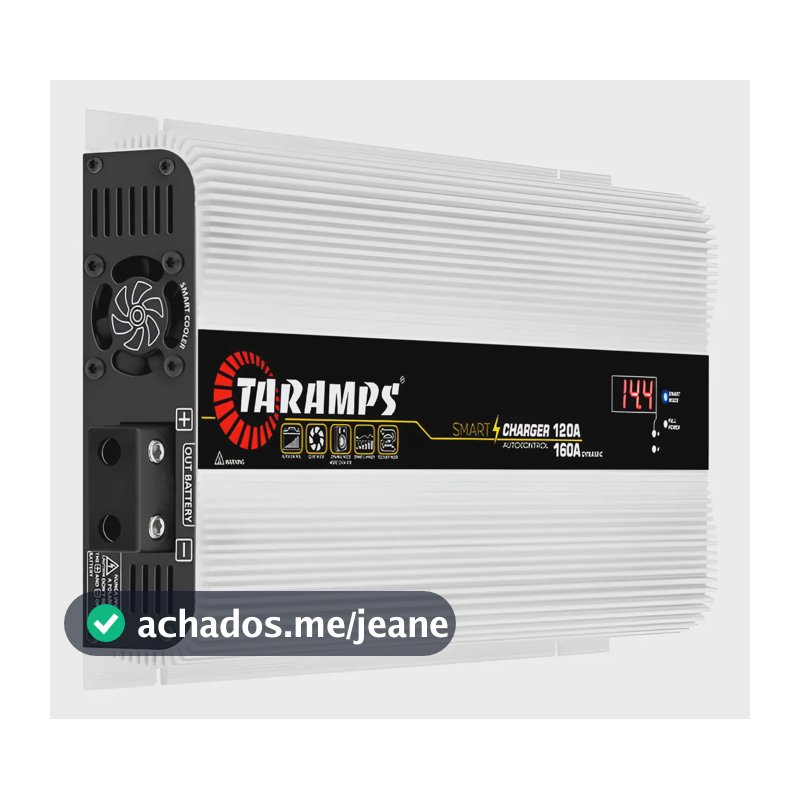 Taramps Smart Charger 120a Fonte E Carregador Inteligente Branco