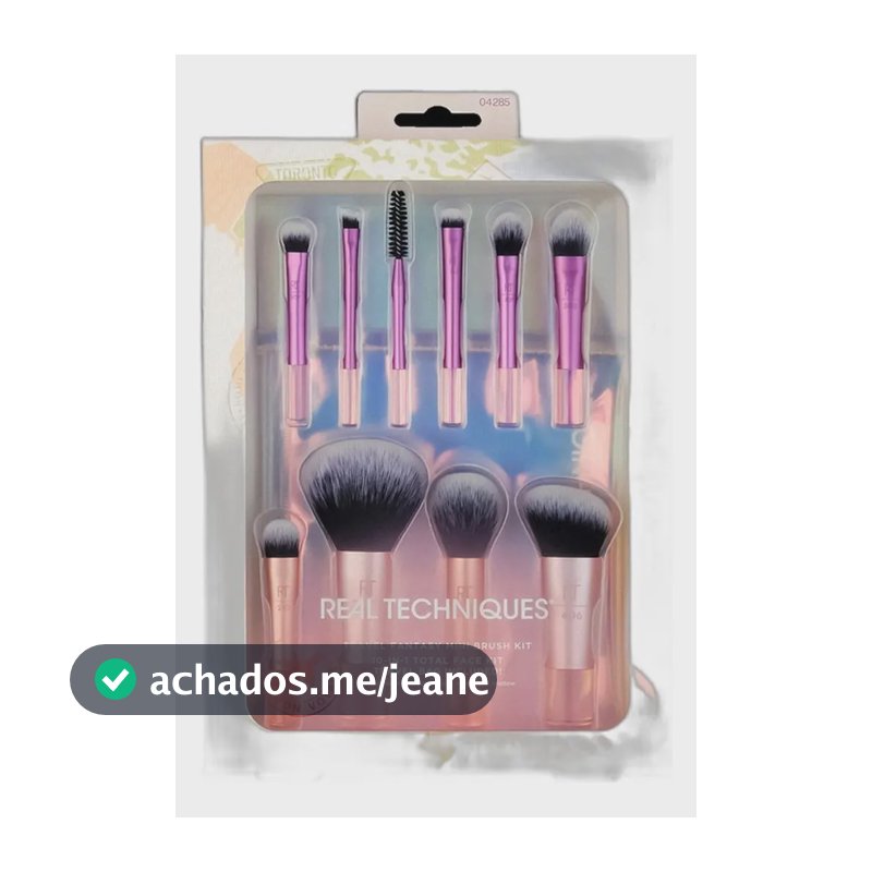 Kit De Pincéis Real Techniques Travel Fantasy Mini Brush Violeta
