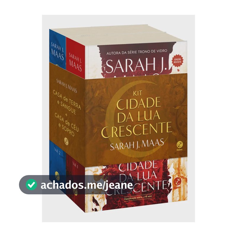 Kit Cidade da Lua Crescente - Maas, Sarah J. - Grupo Editorial Record - Capa Mole