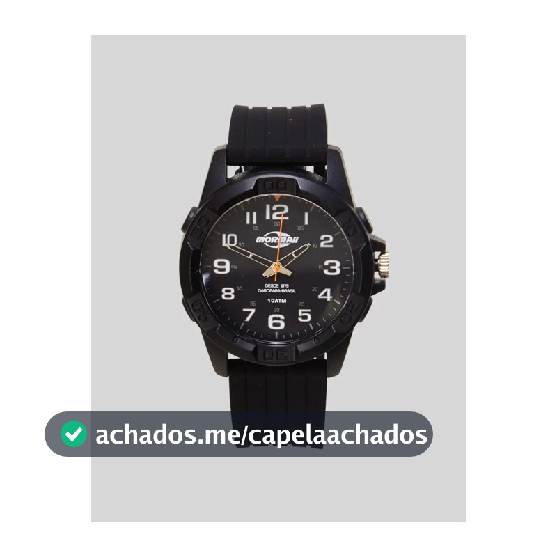 Relógio Mormaii MOPC21JAS/8L Masculino Cor Preto
