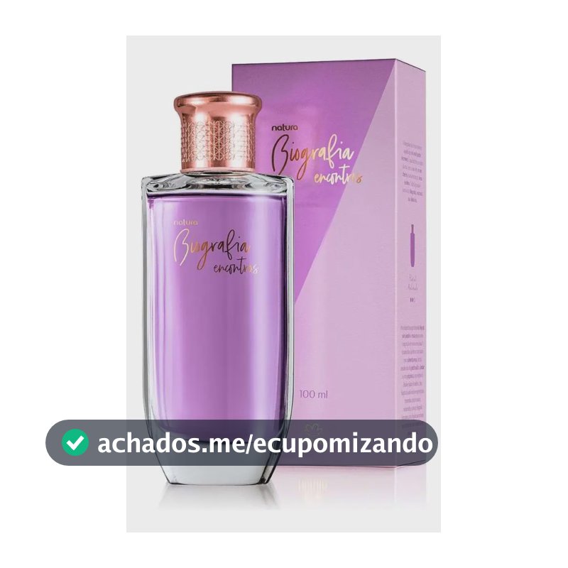 Desodorante Colônia Biografia Encontros Feminino 100 Ml
