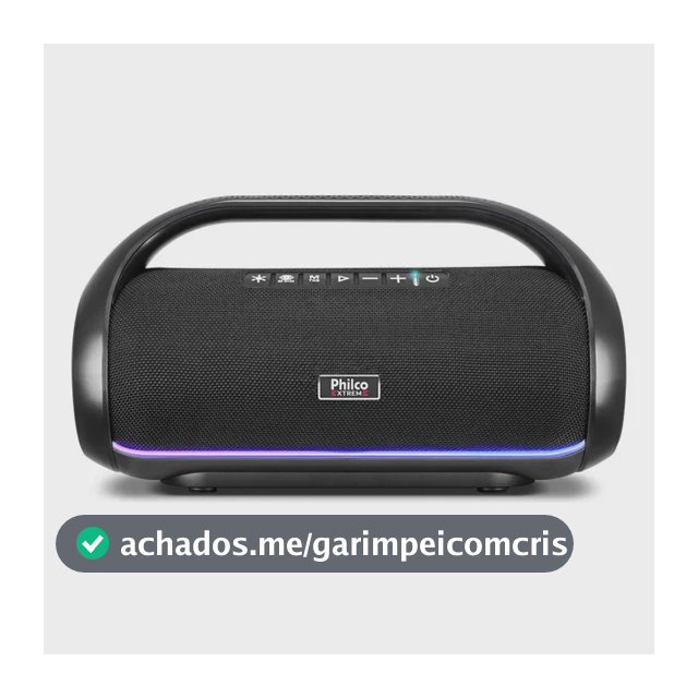 Caixa de Som Speaker Philco Extreme 220W PBS220BT
