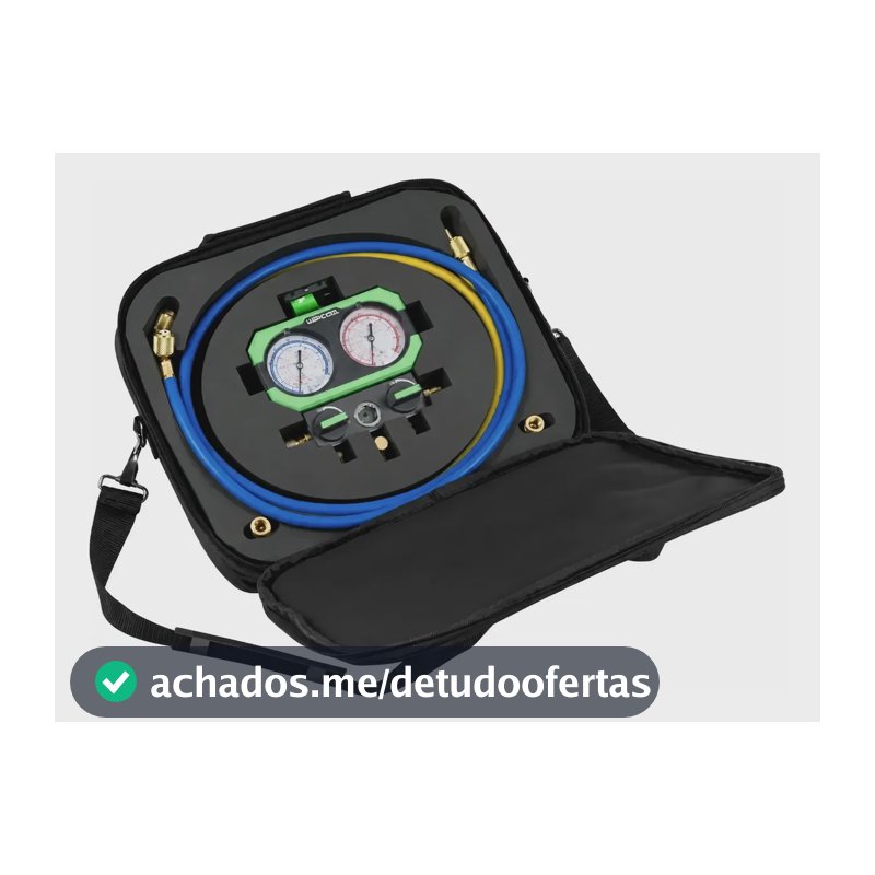Manifold Analogico R22, R410a/r32/r404a/r407c Mg68-2k Maleta