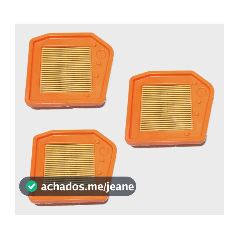 3 Peças Filtro De Ar Para Roçadeira Fs161 Fs221 Fs291