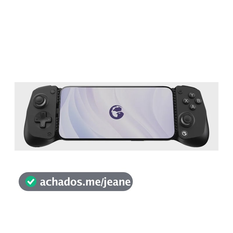 Controle Gamepad GameSir X5 Lite USB-C Android iPhone 15/16 Mobile Hall Effect Turbo Leve Preto