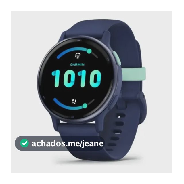 Relógio Garmin Vivoactive 5 Azul Marinho 42mm com Monitor Cardíaco de Pulso e GPS