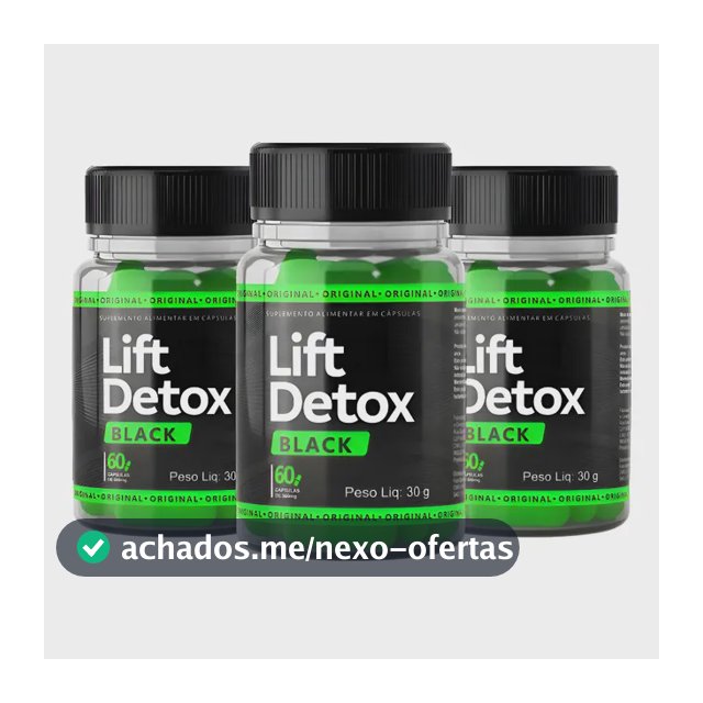 1 Pote Lift D Life 60 Cápsulas Com Nf Sabor Sem Sabor