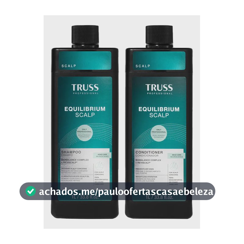 Truss Equilibrium Scalp Kit Shampoo E Condicionador 1l