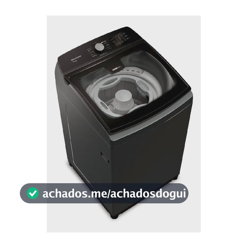 Máquina de Lavar Brastemp 16kg Titânio Double Wash - BWD16A9