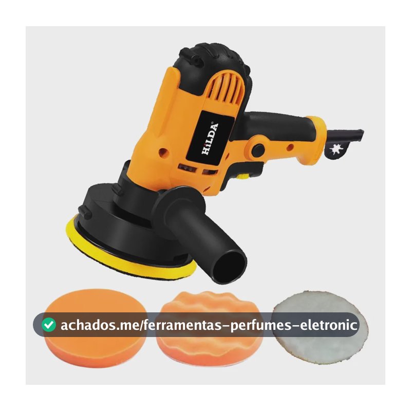 Politriz Polidora Automotiva Lixadeira 5 Polegadas (125 mm) Hilda Rosca M14