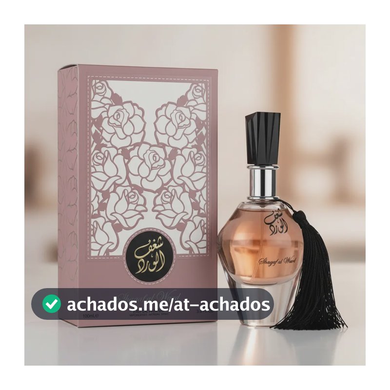 Perfume Árabe Shagaf Al Ward Original Feminino Eau De Parfum Spray