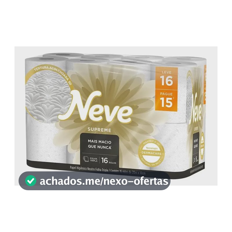 Neve Supreme 16 rolos