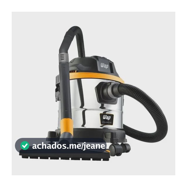 Aspirador De Pó E Água Wap Gtw 15 14,8l 1700w Inox 127v Inox